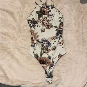 Windsor halter style body suit